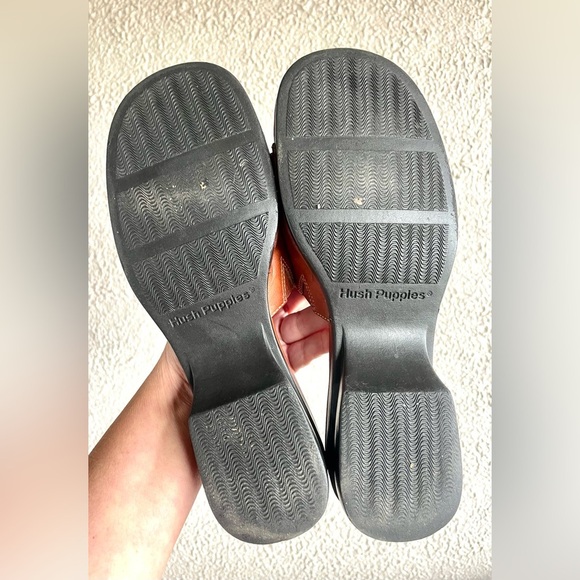 Hush Puppies La Palma Sandals Leather Slip On Slides - Womens Size 10 - Picture 5 of 7